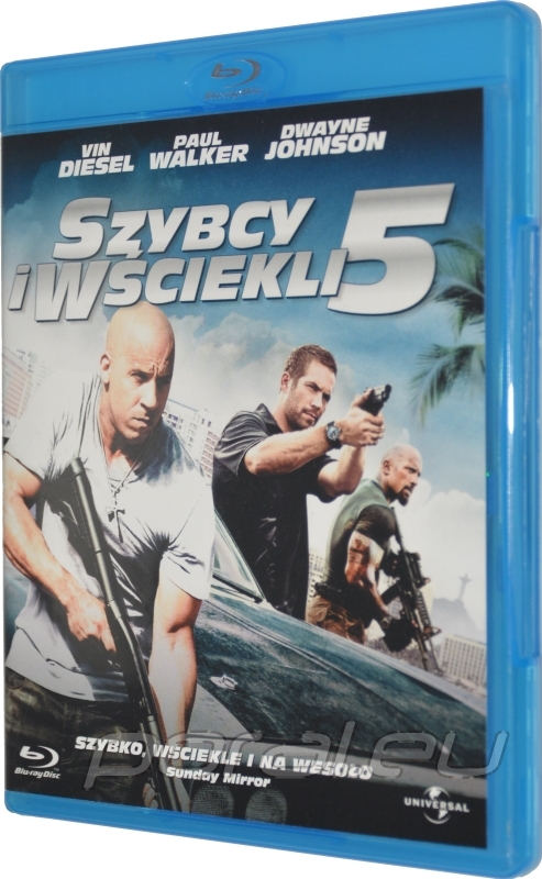 Szybcy i Wściekli 5 - Fast Five (2011) Film Blu-ray