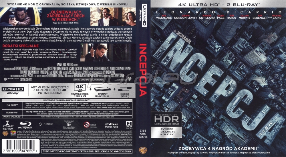 Polska okładka 4K Ultra HD