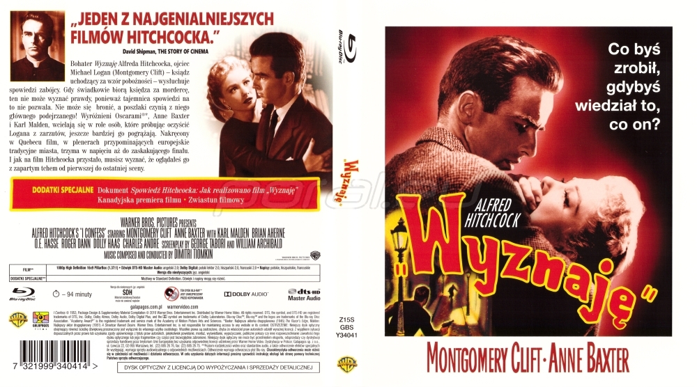 Polska okładka Alfred Hitchcock Kolekcja - Blu-ray