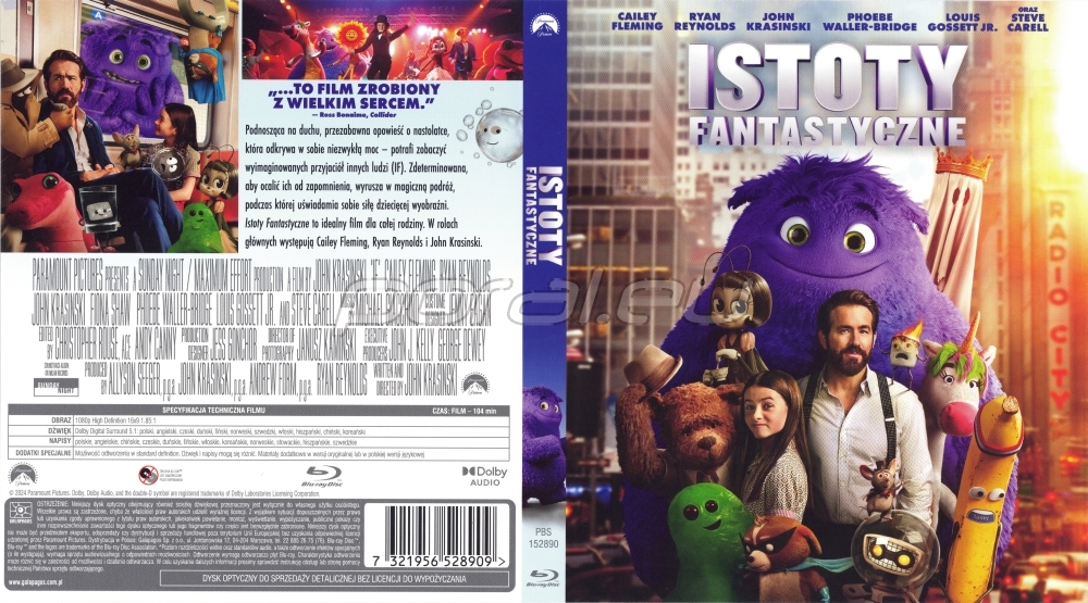 Polska okładka Blu-ray
