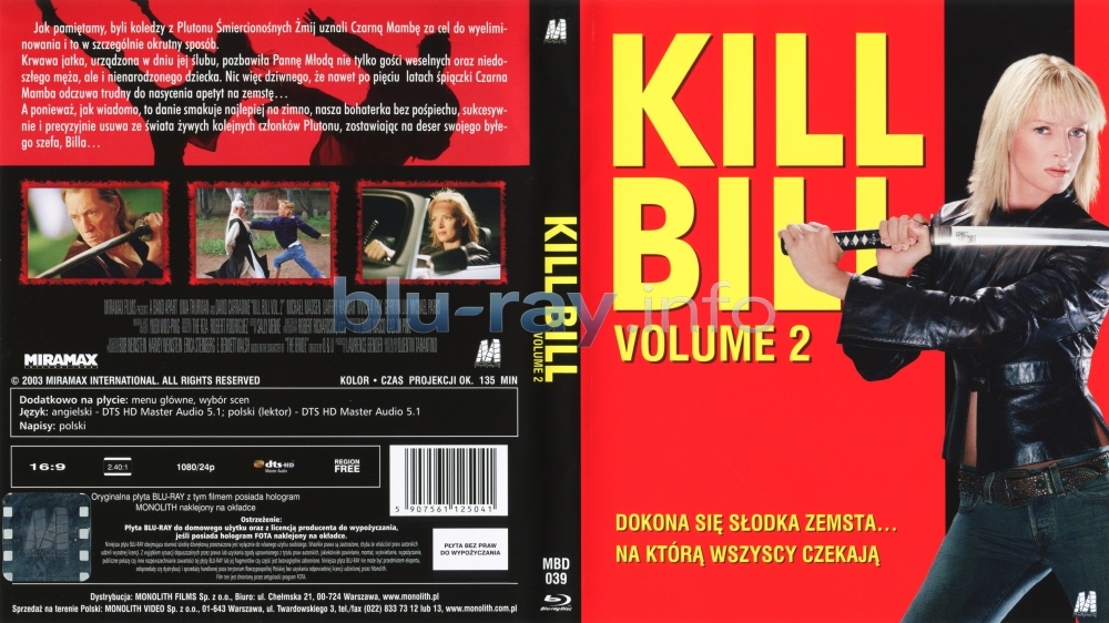 Polska okładka Blu-ray