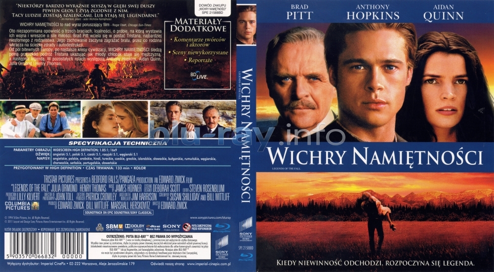 Polska okładka Blu-ray