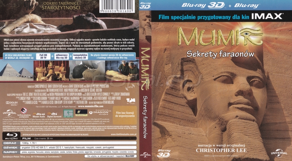 Polska okładka Blu-ray 3D