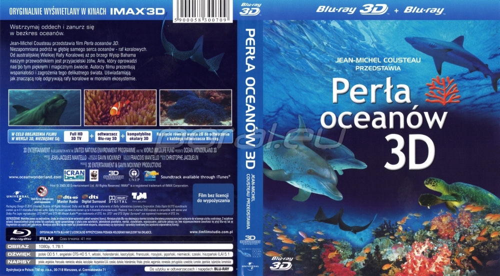 Polska okładka Blu-ray 3D