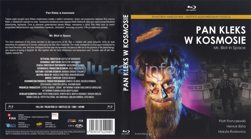 Polska okładka Blu-ray