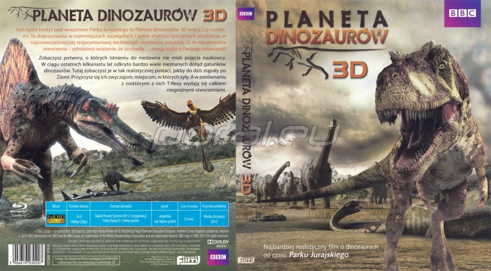 Polska okładka Blu-ray 3D