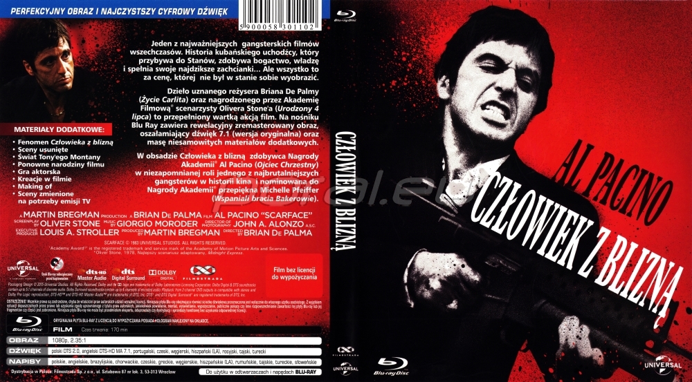 Polska okładka Blu-ray