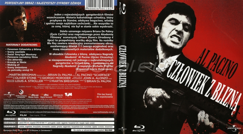 Polska okładka Blu-ray