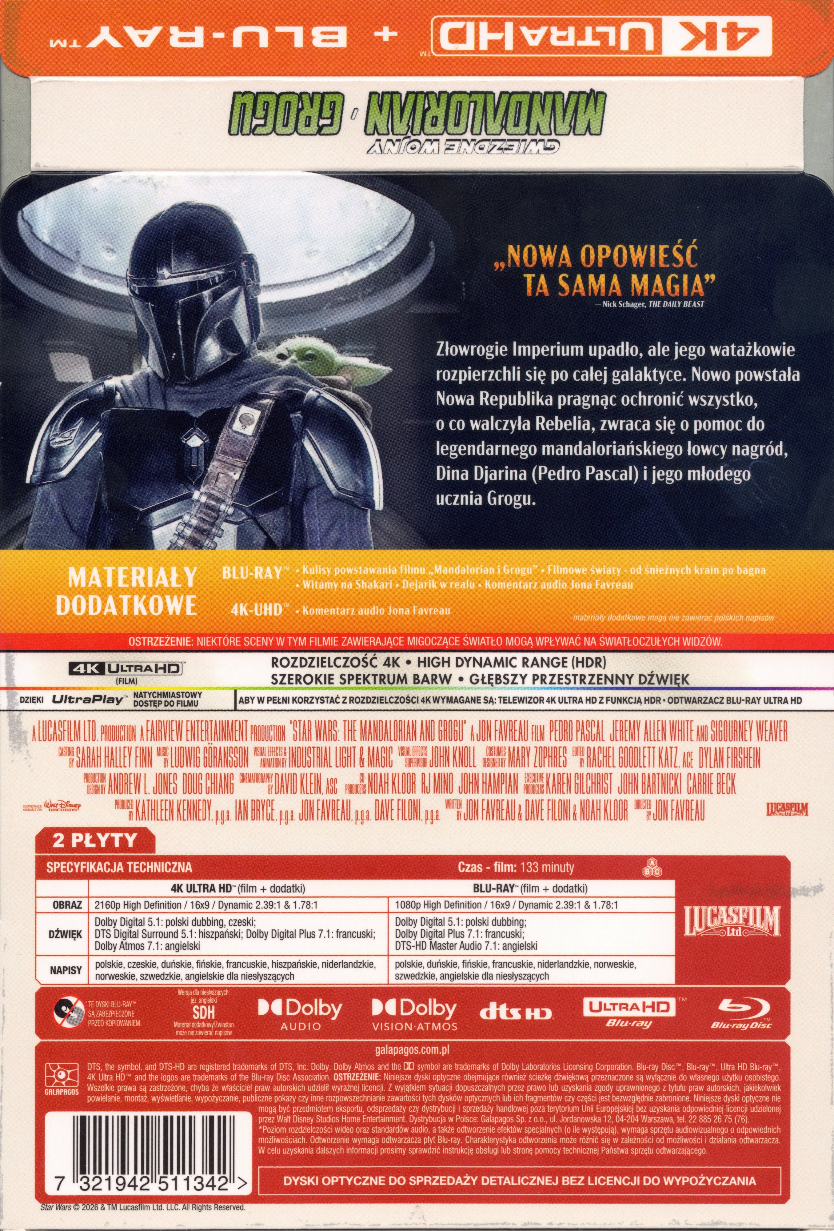 Polska okładka Steelbook - 4K Ultra HD
